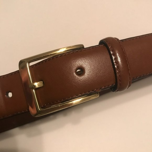 Jos. A. Bank Other - Jos. A. Bank Men's Light Brown Leather Dress Belt Size 40